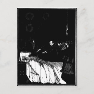 Carte Postale Les contes de Poe sur le mystère et l'imagination