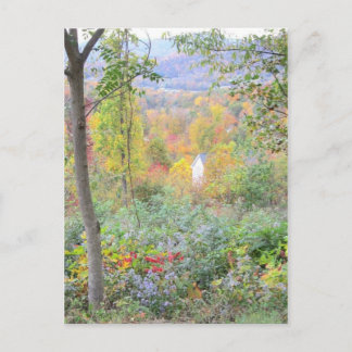 Carte Postale les couleurs d'une chute de montagne