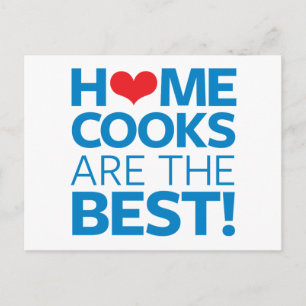 Carte Postale Les cuisiniers sont les meilleurs