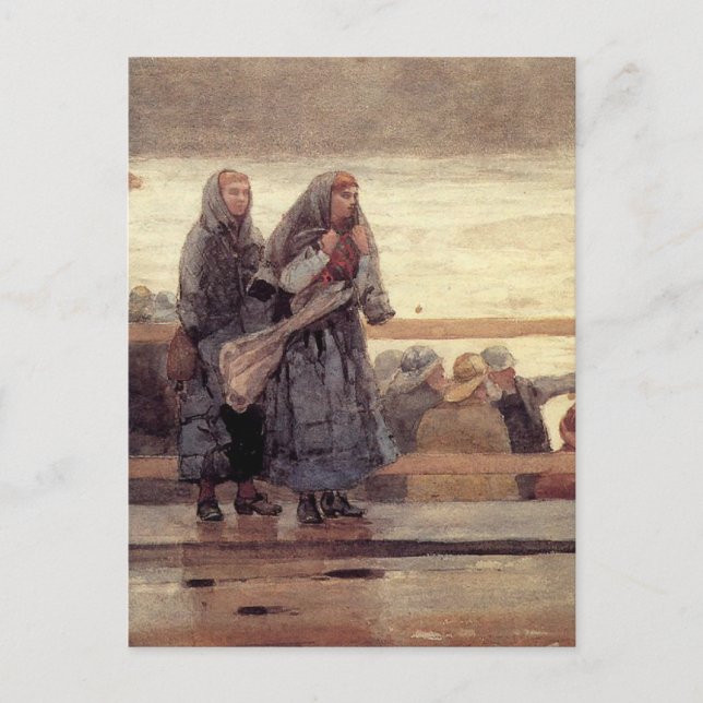 Carte Postale 'Les dangers de la mer' (Devant)