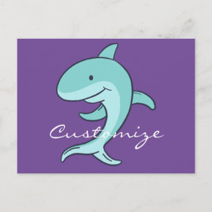 Carte Postale Les dauphins bleus sauter Thunder_Cove