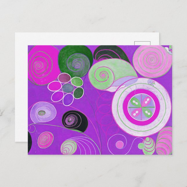 Carte Postale Les Dix Plus Grands, Groupe IV, N°4 (Violet) (Devant / Derrière)