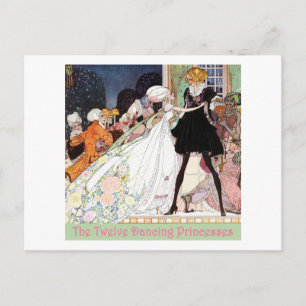 Carte Postale Les douze princesses dansantes