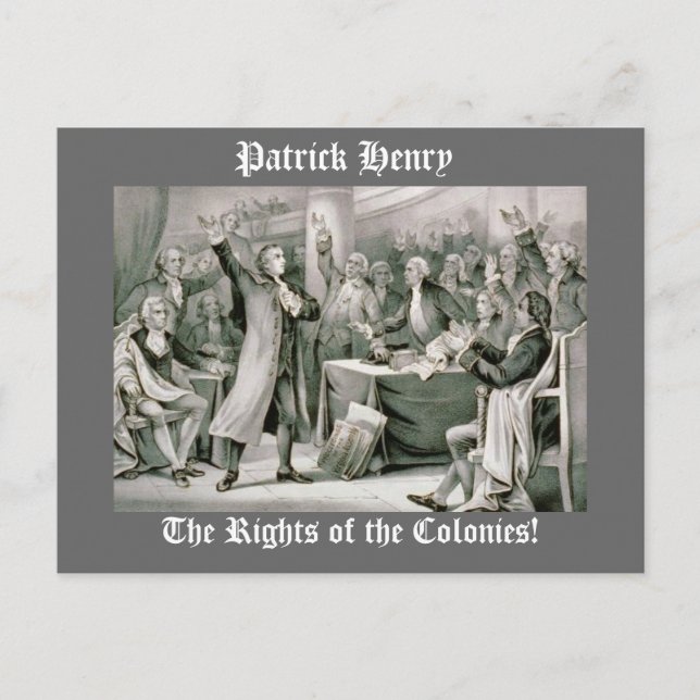 Carte Postale Les droits des colonies ! (Devant)