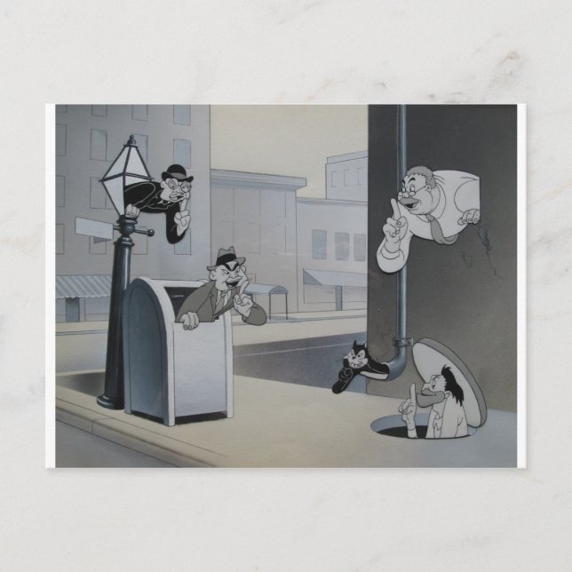 Carte Postale Les espions de Snafu (Devant)