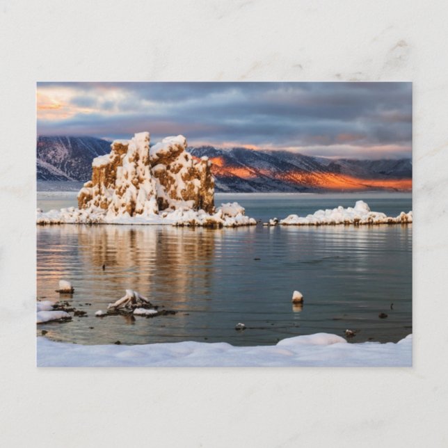 Carte Postale Les Etats-Unis, la Californie, lever de soleil au (Devant)