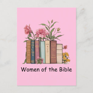 Carte Postale Les Femmes Du Livre Floral De La Bible