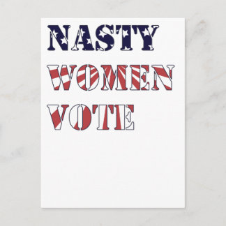 Carte Postale Les Femmes Nasty votent