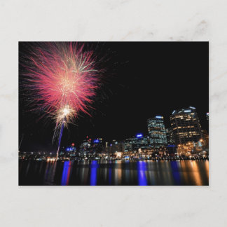 Carte Postale Les feux d'artifice de Sydney