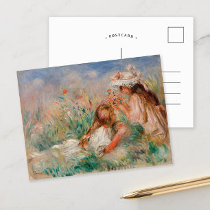 Carte Postale Les filles en herbe   Pierre-Auguste Renoir