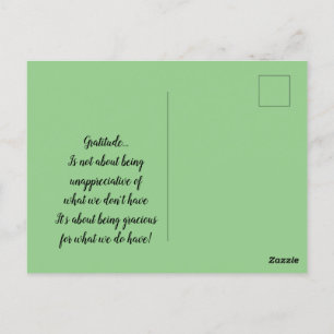 Carte Postale Les fleurs blanches Abstraite gratitude