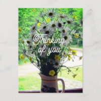 Les fleurs sauvages pensent à vous