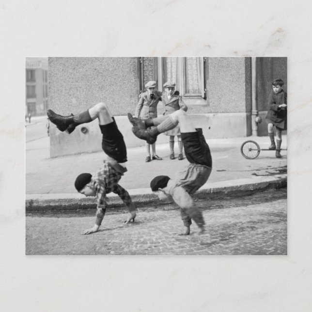 Carte Postale Les frères Paris - 1934 - Robert Doisneau (Devant)