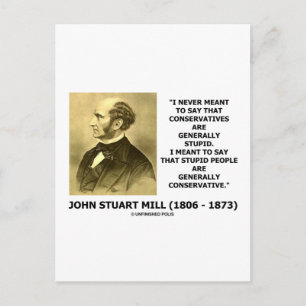 Carte Postale Les Gens Stupides Sont Généralement Des Citations 