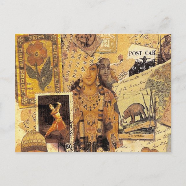 Carte Postale Les gloires indiennes (Devant)