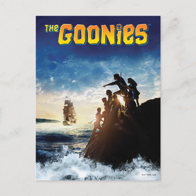 Carte Postale Les Goonies Pirate Ship Théâtre Art (Devant)