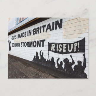 Carte Postale Les graffiti de Belfast