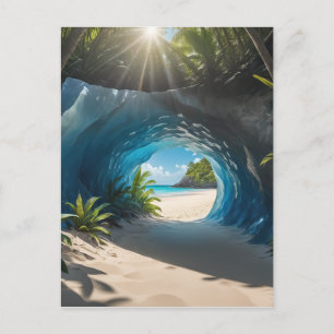 Carte Postale Les grottes de glace sont l'une des plus uniques e