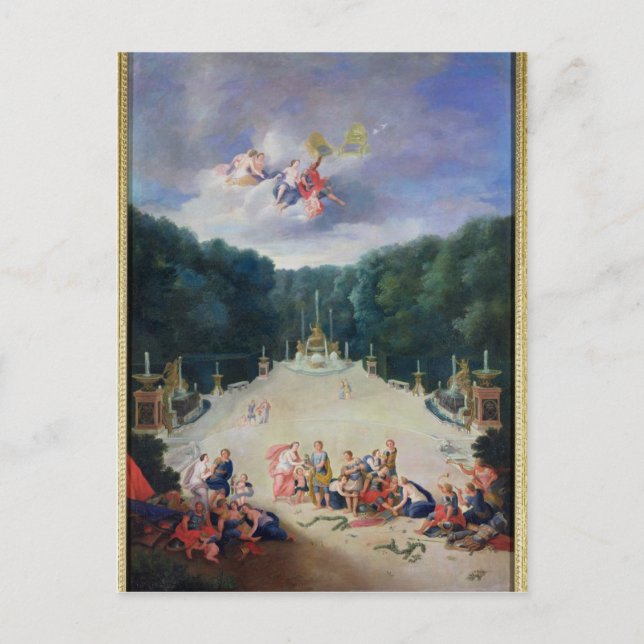 Carte Postale Les Groves de Versailles (Devant)