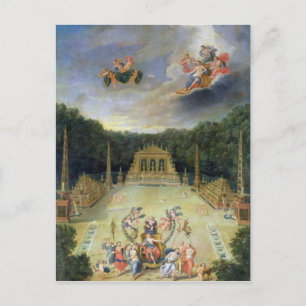 Carte Postale Les Groves de Versailles. L'Arc de Triomphe