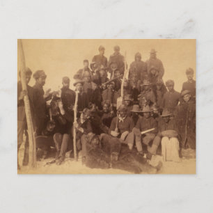 Carte Postale Les guerriers du buffle : la cavalerie noire améri