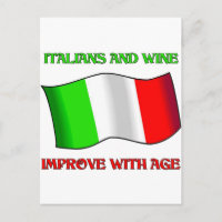 Les Italiens et le vin, s'améliorent avec l'âge