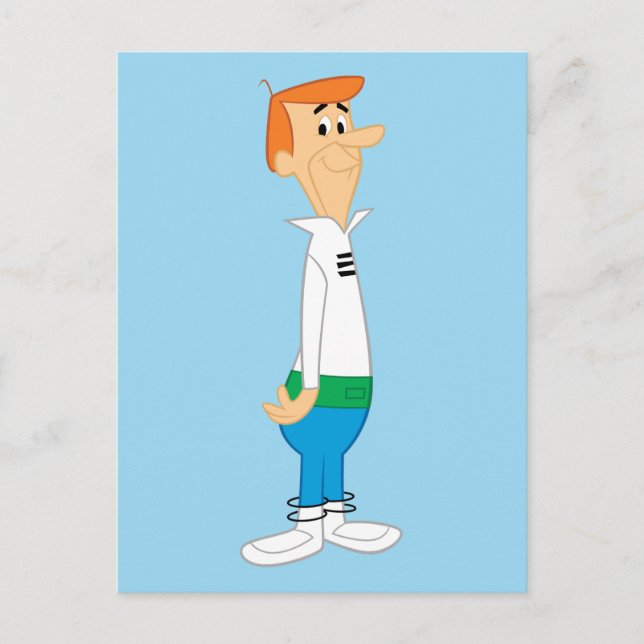 Carte Postale Les Jetsons | Rencontrez George Jetson (Devant)