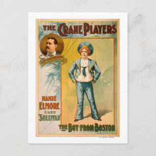Carte Postale Les Joueurs de la grue, le garçon du théâtre de Bo