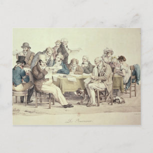 Carte Postale Les journaux