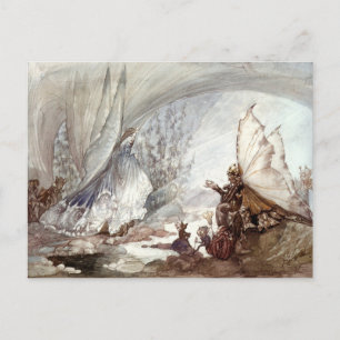 Carte Postale "Les laines des chats-yeux"