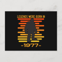 Les légendes sont nées en 1977 Bigfoot Rétro