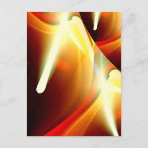 Carte Postale Les lumières - Moderne Sci-Fi Abstrait