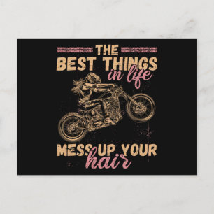 Carte Postale Les Meilleures Choses Dans La Vie Mess Up Your Hai