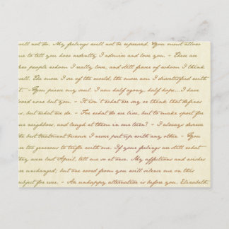 Carte Postale Les meilleures citations de Jane Austen