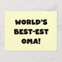 Les meilleurs cadeaux Oma Noir ou Blanc du monde