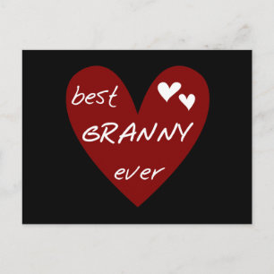 Carte Postale Les meilleurs T-shirts et cadeaux de mamie de