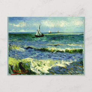 Carte Postale Les mers aux Saintes-Maries par Vincent van Gogh
