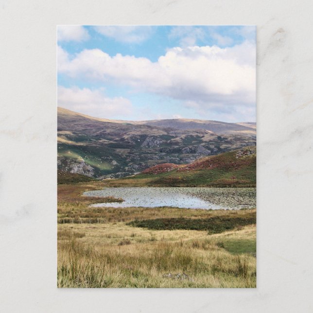 CARTE POSTALE LES MONTAGNES (Devant)