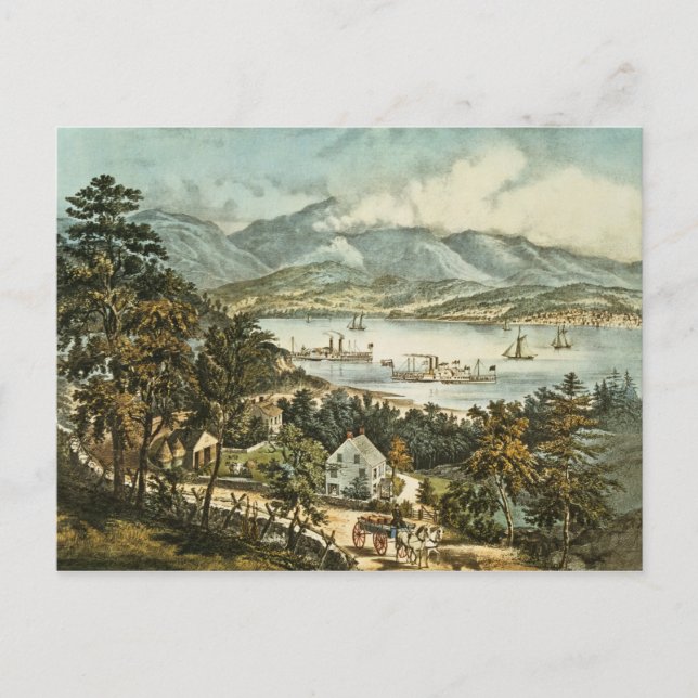 Carte Postale Les montagnes de Catskill (Devant)