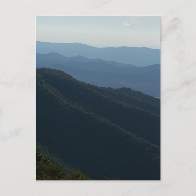 Carte Postale Les montagnes de Shenandoah (Devant)