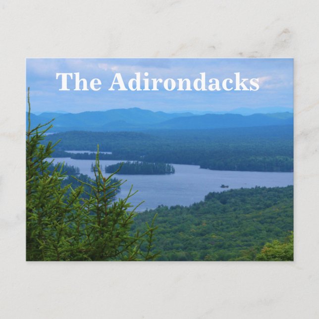 Carte Postale Les monts Adirondack (Devant)