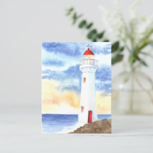 Carte Postale Les monts du phare nautique