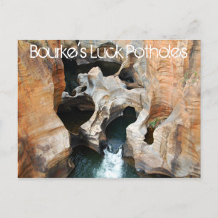 Carte Postale Les nids-de-poule de Bourke, Mpumalanga, Afrique d
