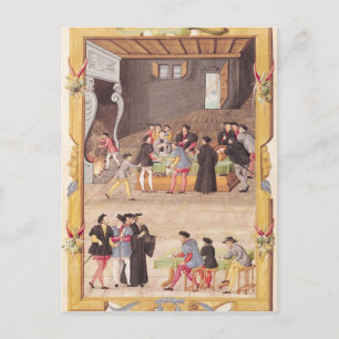 Carte Postale Les notaires et les secrétaires du roi