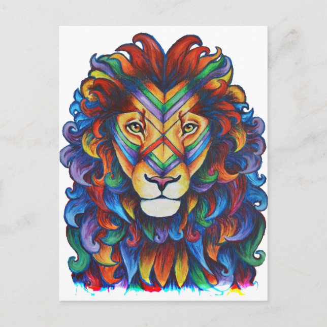 Carte Postale Les nouveaux cheveux de Mufasa do (Devant)