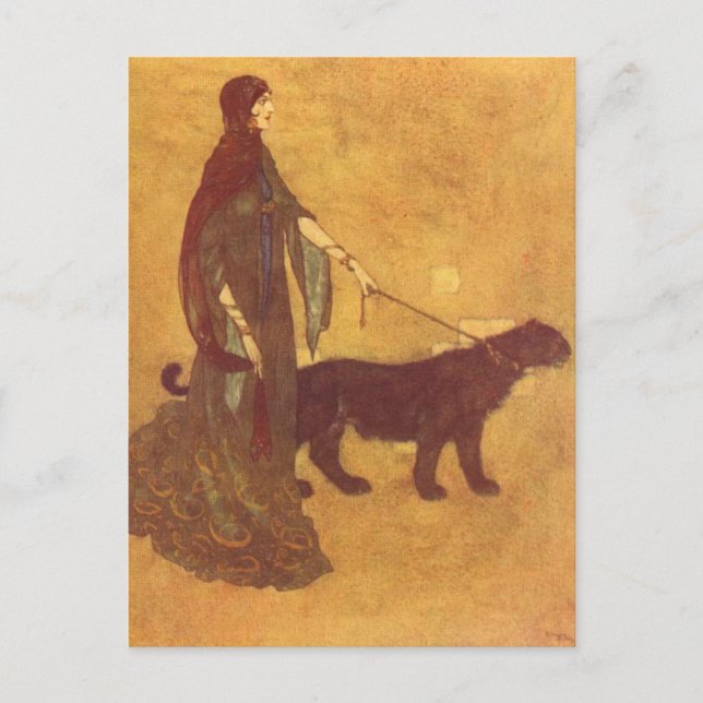 Carte Postale Les nuits arabes de Dulac (Devant)