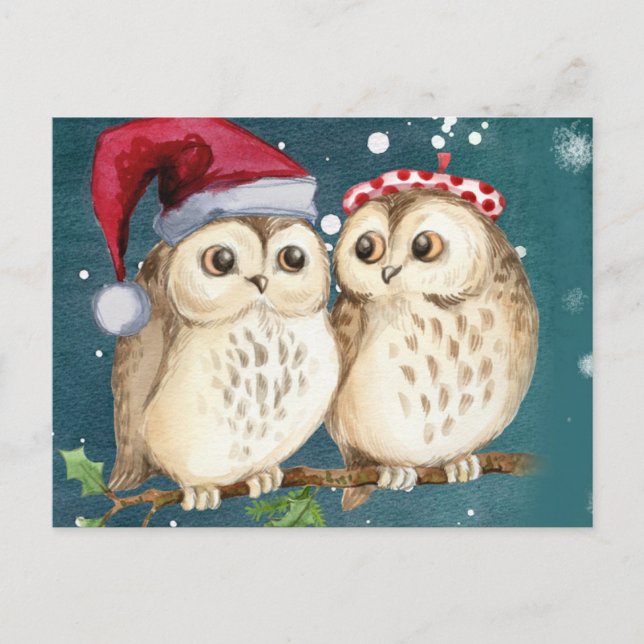 Carte Postale Les Owls (Devant)
