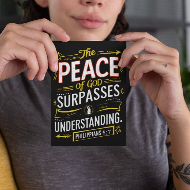 Carte Postale Les paroles divines sur Dieu surpassent la compréh (Créateur téléchargé)