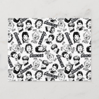 Carte Postale Les personnages de Goonies Motif