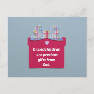 Carte Postale Les petits-enfants sont des cadeaux précieux de Di